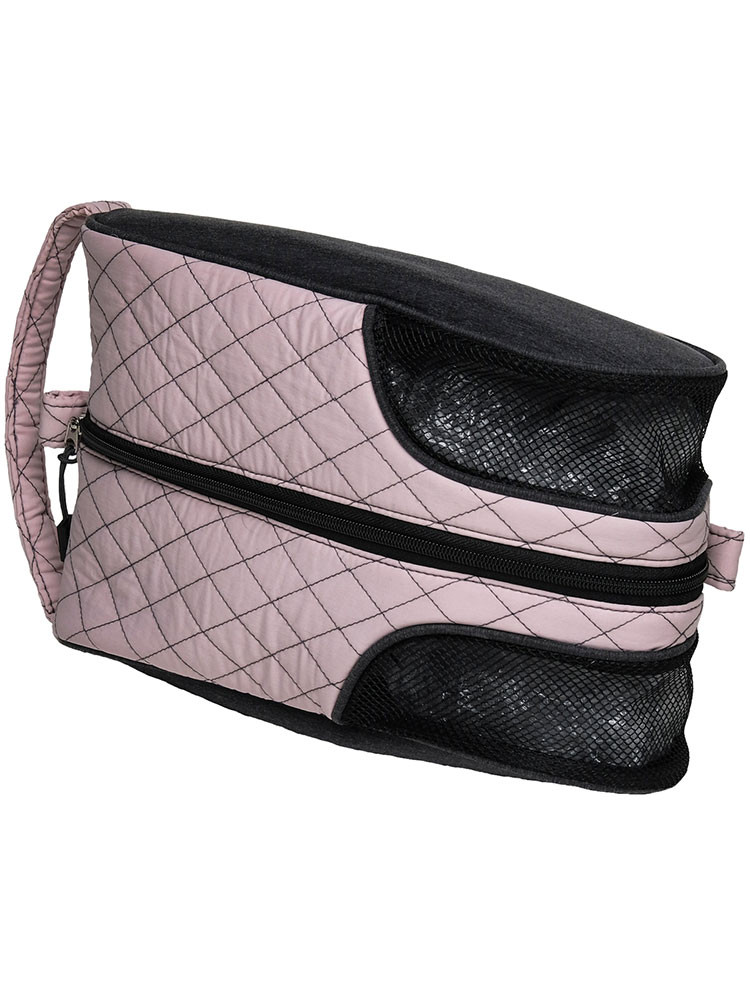 Glove It Shoebag Rose Gold Quilt GolfBox